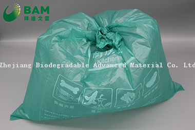 Sustainable Packing Biodegradable Plastic Multi Color Disposable Compostable Garbage Bag Trash Bag Customized Rubbish Film Stick Plastic Big Trash Bags