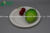 Fully Biodegradable Dividing Compostable Sugarcane Round Plant Fiber Bakery Takeaway Food Package Round Plate for Dessert Cake