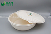 Food Grade Fully Biodegradable Compostable Disposable Sugarcane Plant Fiber Takeaway Canteen Food Bowl Container for Fruits Soup