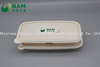 Fully Biodegradable Food Grade Disposable Compostable Sugarcane Plant Fiber Takeaway Food Packaging Containers for Pancake