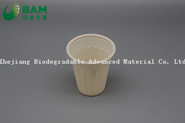 Biodegradable Convenient Compostable Disposable Plastic Cup for Ice Cream