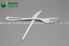 100% Food Grade Biodegradable Convenient Disposable Plastic Cutlery Set Knife Spoon Fork PLA Cutlery for Camping