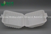 Fully Biodegradable Multi Compartment Disposable Plastic Food Container Compostable Sugarcane Plant Fiber Takw-Away Food Containers
