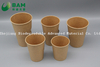 Biodegradable Convenient Compostable Disposable Food Containers Soup Bowls Hot Soup Plastic Paper Cup for Coffee Drink Juice