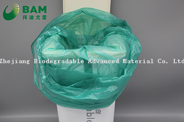 Sustainable Packing Biodegradable Plastic Multi Color Disposable Compostable Garbage Bag Trash Bag Customized Rubbish Film Stick Plastic Big Trash Bags