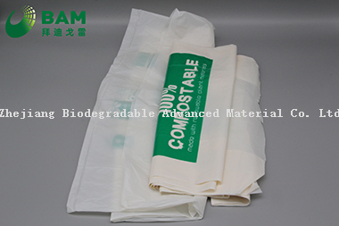 Sustainable Packing Biodegradable Plastic Custom Color Supermarket Shopping Carrier T-Shirt Bags for Vegetables Fruit