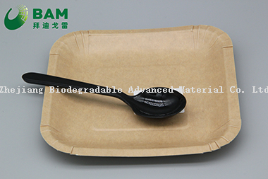 100% Biodegradable Disposable Plastic PLA Cutlery Set Knife Spoon Fork for Dessert Cake