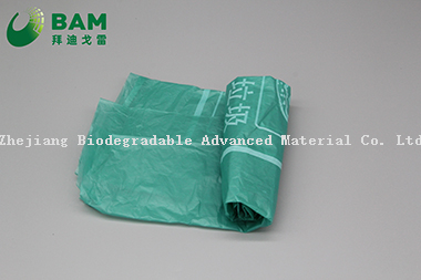 Sustainable Packing Biodegradable Plastic Multi Color Disposable Compostable Garbage Bag Trash Bag Customized Rubbish Film Stick Plastic Big Trash Bags