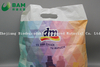 Sustainable Packing Biodegradable Plastic Carrier Punch Hole Handle Bags Supermarket Shopping T-Shirt Bags for Vegetables Fruit Gift Garment Bags