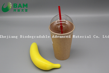 Biodegradable Convenient Disposable Plastic Cutlery PLA Heat resistant Straw for Juicy Coffee Drink