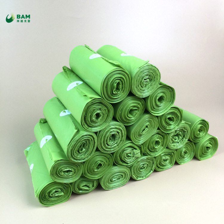 High Quality Sale Large Capacity New Products Compostable Sustainable Packing 100% Biodegradable Plastic Garbage Trash Rubbish Bags for Environmental