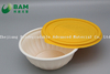 Fully Biodegradable Food Grade Compostable Sugarcane Corn Starch Takeaway Soup Fruits Rice Containers for Canteen Restaurant
