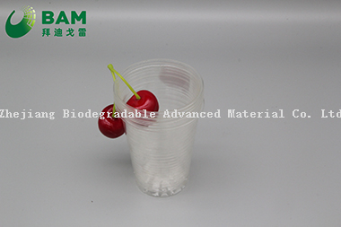 Biodegradable Convenient Compostable Disposable Plastic Cup for Ice Coffee Drink Juice