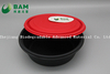 Fully Biodegradable Compostable Sugarcane Plant Fiber Disposable Sugarcane Bagasse Catering Takeaway Food Containers for Soup Fruits