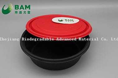 Fully Biodegradable Compostable Sugarcane Plant Fiber Disposable Sugarcane Bagasse Catering Takeaway Food Containers for Soup Fruits