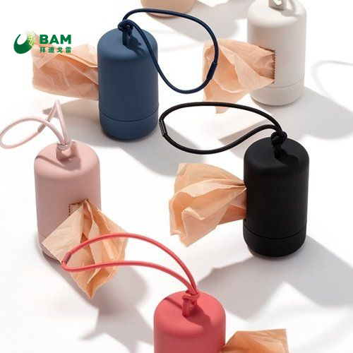 Biodegradable Wholesale Custom Printed Plastic Pet Small Poop Waste Bags for Dog Pet Disposal Poop on Roll
