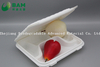 Fully Biodegradable Multi 4 Compartment Disposable Plastic Food Container Compostable Sugarcane Plant Fiber Take-Away Food Containers