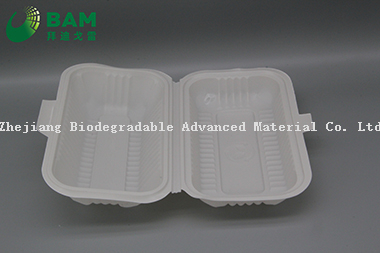 Fully Biodegradable Multi Compartment Disposable Plastic Food Container Compostable Sugarcane Plant Fiber Takw-Away Food Containers