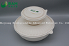 Food Grade Fully Biodegradable Compostable Disposable Sugarcane Plant Fiber Takeaway Canteen Food Bowl Container for Fruits Soup