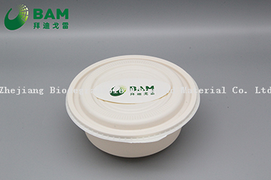 Safety Eco Disposable Biodegradable Tableware Cornstarch Plate for Serving Edible Hot Food