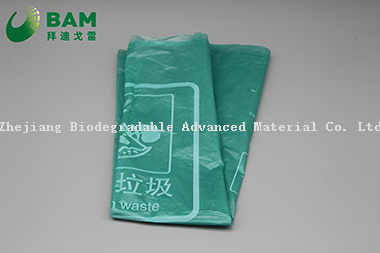 Sustainable Packing Biodegradable Plastic Multi Color Disposable Compostable Garbage Bag Trash Bag Customized Rubbish Film Stick Plastic Big Trash Bags
