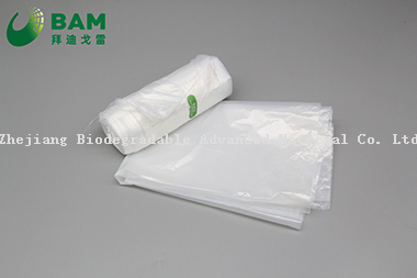 Sustainable Packing Biodegradable Co-Friendly Plastic Supermarket Shopping Disposable Takeaway T-Shirt Rolling Bags for Food /Fruit /Vegetable