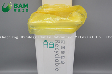 Sustainable Packing Biodegradable Eco-Friendly Plastic Garbage Rolling Rash Bags for Environmental Customized Rubbish Film Stick Color Big