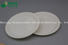 Fully Biodegradable Dividing Compostable Sugarcane Plant Fiber Bakery Takeaway Food Package Round Plate for Dessert Cake
