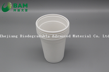 100% Biodegradable Eco Friendly Disposable Compostable Corn Starch Cup for Water Soup Smoothie Ice Cream Yoghurt Cups