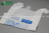 Sustainable Disposable Plastic Packaging Carrier Biodegradable Recycled Eco-Friendly Supermarket Shopping Vegetables Fruit T-Shirt Custom Color Handle Bag
