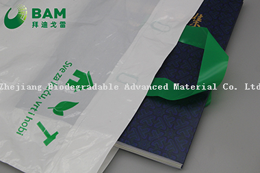 Sustainable Disposable Biodegradable Packing Carrier Plastic Recycled Custom Supermarket Shopping Fashion T-Shirt Bags for Vegetables Fruit Color Handle Bag