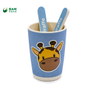 Children Plate Set Colorful cartoon cute Supplies Paper Plates and Napkin Sets Disposable Tableware