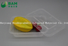 100% Biodegradable Disposable Compostable Corn Starch Customized Round Disposable Colorful Plastic Food Containers for Soup Salad