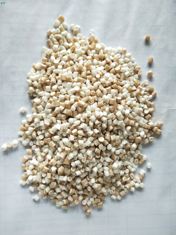 Blow molding grade fully degradable material mixture can be composted biodegradable PLA can be made into bags